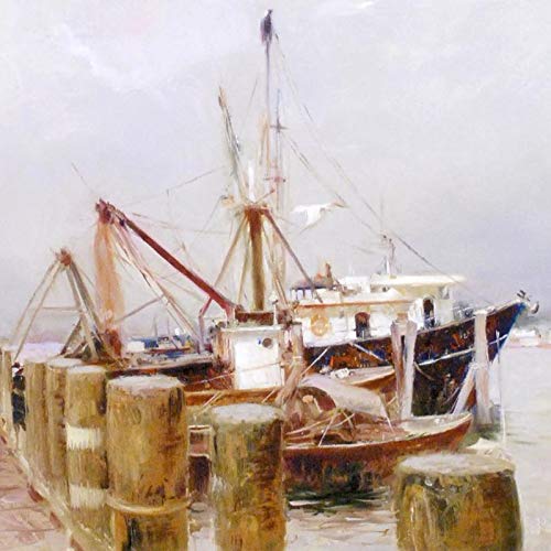 Pino,"Safe Harbor", Canvas