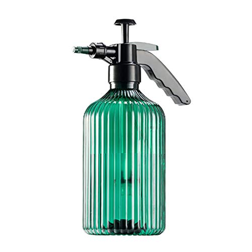 HIOVIOSS 2L Large Green Plants Mister Spray Bottle Handheld Pump Sprayer Retro House Watering Mist for Indoor Garden Care