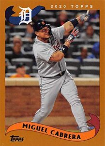 baseball 2020 archives #279 miguel cabrera nm-mt+ tigers