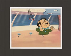 the jetsons cosmo spacely production animation art cel hanna barbera b3133