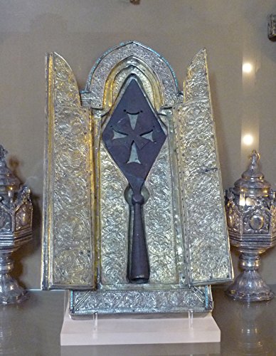 The Holy Spear of Destiny, Lance of Longinus, Hofburg Version, Metal with Free Book