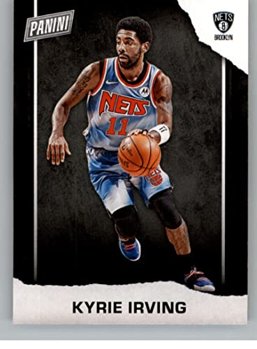 2021 Panini Father's Day Basketball #BKI4 Kyrie Irving Brooklyn Nets Official Multi-Sport Trading Card From Panini America in Raw (NM or Better) Condition