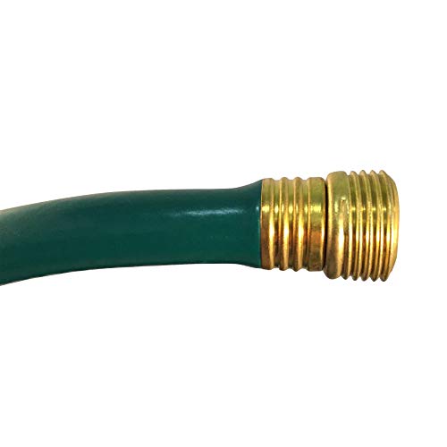 Flexon 1/2-Inch by 50-Foot Reinforced Garden Hose FR1250,Green