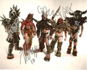 gwar band reprint signed autographed photo #3 oderus urungus dave brockie