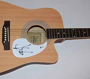 Steven Tyler Signed Autographed Acoustic Guitar AEROSMITH Beckett BAS COA