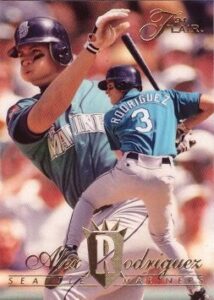 1994 fleer flair baseball #340 alex rodriguez rookie card
