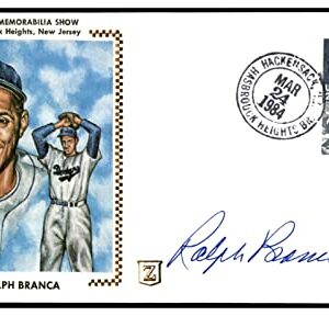 Ralph Branca Signed First Day Cover FDC Autographed Dodgers PSA/DNA AL85647