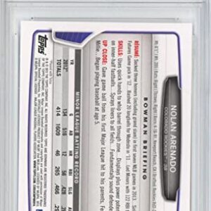 Graded 2013 Bowman Draft Picks & Prospects Nolan Arenado #41 Rookie RC Baseball Card PSA 10 Gem Mint