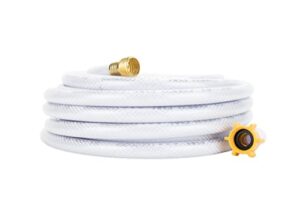 camco tastepure drinking water hose for rv, 50 feet, white (22753)