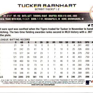 2022 Topps #406 Tucker Barnhart NM-MT Tigers