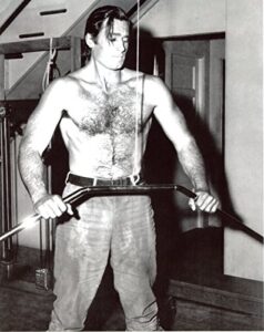 clint walker shirtless hairy 8×10 photo #t2161