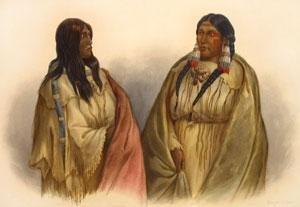 woman of the snake tribe – woman of the cree tribe
