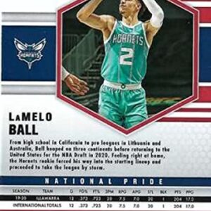 2020-21 Panini Mosaic #257 LaMelo Ball Charlotte Hornets Official NBA Basketball Trading Card in Raw (NM or Better) Condition