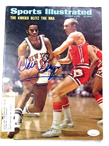 Walt Frazier Autographed Magazine Sports Illustrated 1969 Knicks JSA AG71970 - Autographed NBA Magazines