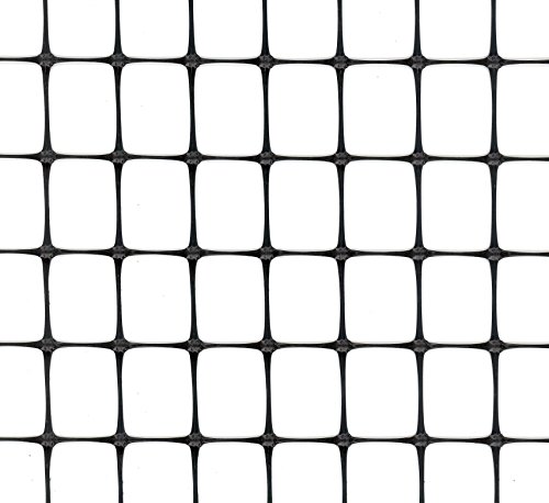 Tenax 60043989 Multi-Purpose Garden Net, 3' x 25', Black