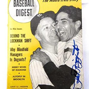 Phil Rizzuto Signed Autograph Magazine Baseball Digest 1952 Yankees JSA AG39527 - Autographed MLB Magazines