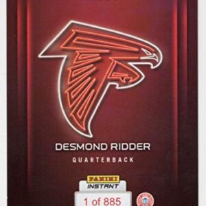 DESMOND RIDDER RC 2022 Panini Instant Draft Night ROOKIE /885#24 Falcons NFL