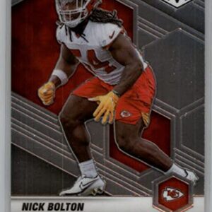 2021 Panini Mosaic #366 Nick Bolton RC Rookie Kansas City Chiefs NFL Football Trading Card