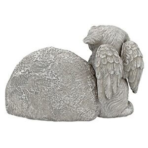 Design Toscano QL593931 Forever in Our Hearts Memorial Dog Statue,greystone