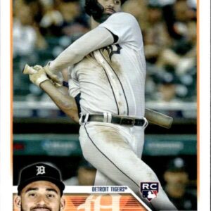 2023 TOPPS #31 RILEY GREENE RC DETROIT TIGERS BASEBALL OFFICIAL TRADING CARD OF THE MLB