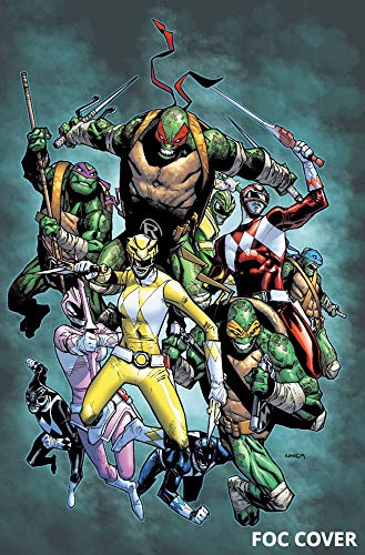 POWER RANGERS TEENAGE MUTANT NINJA TURTLES #2 FOC VAR BOOM! STUDIOS