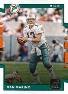 2017 donruss #144 dan marino miami dolphins football card