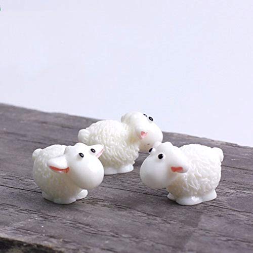 HoneyToys Miniature Garden Herd of Sheeps