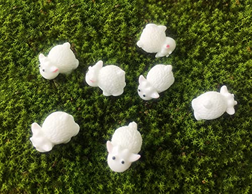 HoneyToys Miniature Garden Herd of Sheeps