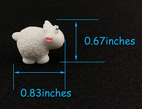 HoneyToys Miniature Garden Herd of Sheeps