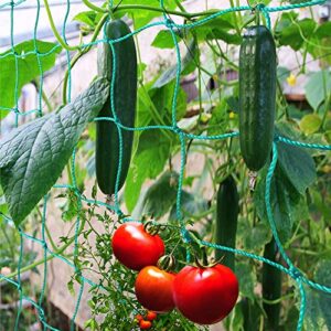 trellis netting for climbing plants – heavy duty garden trellis netting for cucumber, vine, fruits & vegetables tomato plants trellis net, climbing vining plants (16.4′ x 6.6’ft)