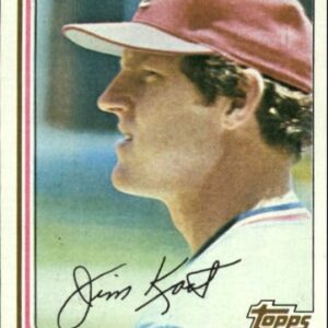 1982 Topps Baseball Card #367 Jim Kaat