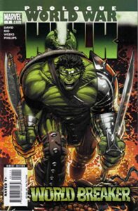 world war hulk prologue: world breaker #1 vf/nm ; marvel comic book