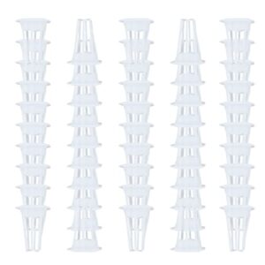 ambgrow 50pcs grow baskets for indoor hydroponics supplies, hydroponics growing system plant seed pods compatible with partly qyo, lyko,idoo hydroponic garden system(square)