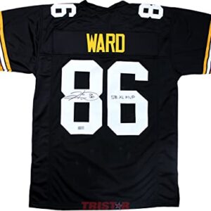 Hines Ward Signed Autographed Pittsburgh Steelers Custom Jersey Inscribed SB XL MVP TRISTAR