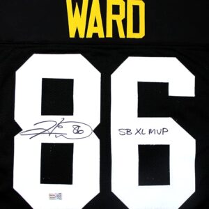 Hines Ward Signed Autographed Pittsburgh Steelers Custom Jersey Inscribed SB XL MVP TRISTAR