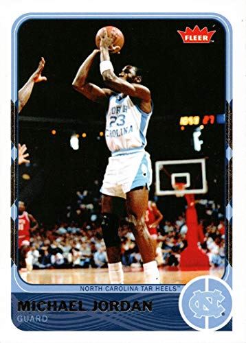 2011-12 Fleer Retro #1 Michael Jordan Basketball Card - North Carolina Tar Heels