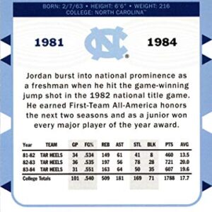 2011-12 Fleer Retro #1 Michael Jordan Basketball Card - North Carolina Tar Heels