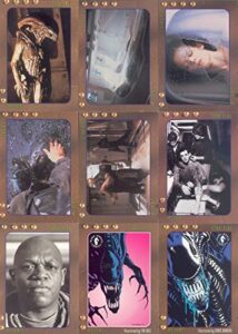 alien 3 the movie 1992 star pics complete base card set of 80