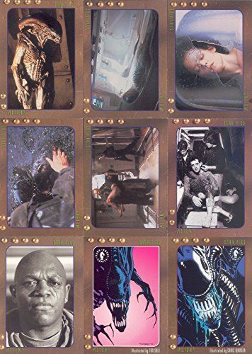 ALIEN 3 THE MOVIE 1992 STAR PICS COMPLETE BASE CARD SET OF 80