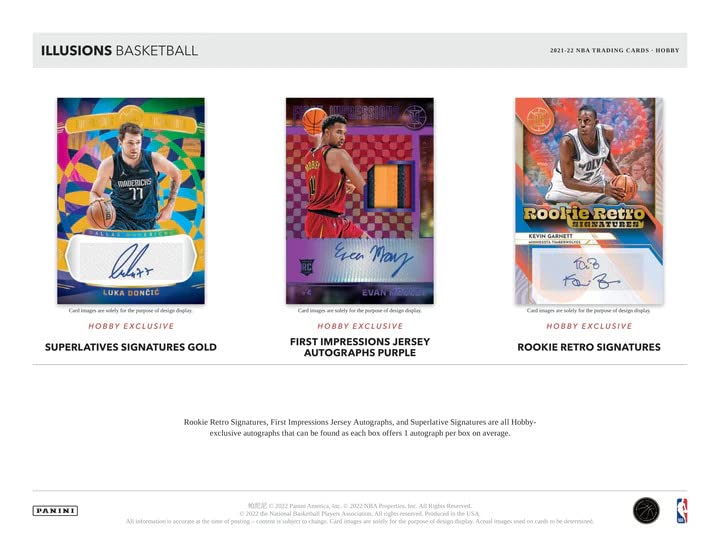 2021/22 Panini Illusions NBA Basketball HOBBY box (14 pks/bx)