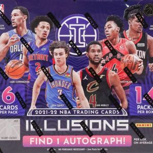 2021/22 Panini Illusions NBA Basketball HOBBY box (14 pks/bx)