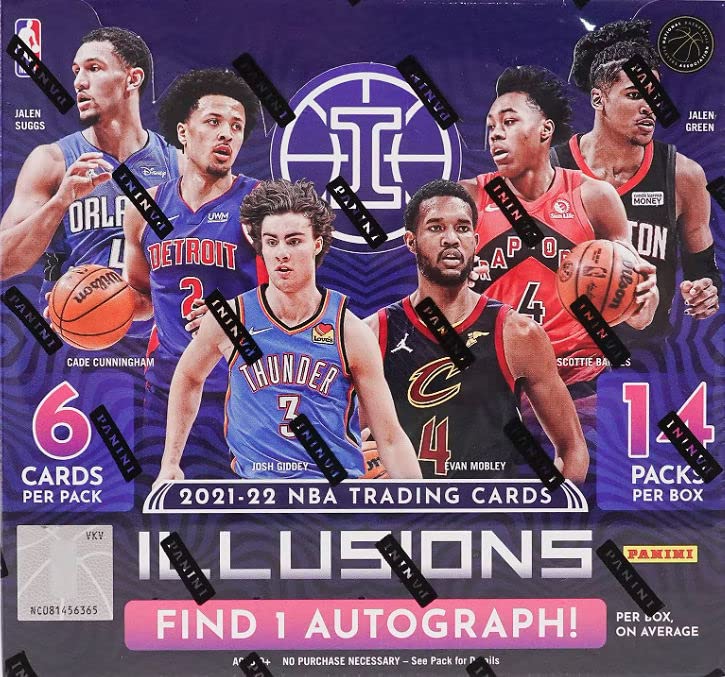 2021/22 Panini Illusions NBA Basketball HOBBY box (14 pks/bx)