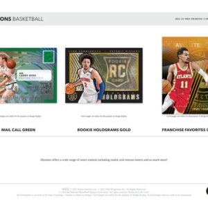 2021/22 Panini Illusions NBA Basketball HOBBY box (14 pks/bx)