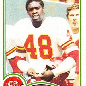 1982 Topps Football #116 James Hadnot Kansas City Chiefs