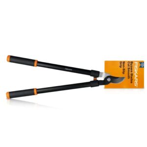 fiskars 28″ steel blade garden bypass lopper and tree trimmer – sharp precision-ground steel blade tree cutter for branches up to 1.5″ diameter