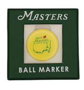 2021 masters golf tournament commemorative ball marker