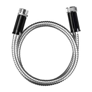 beaulife metal short garden hose 3ft connectors, drainage hose for dehumidifier small water hose extension high pressure bib reel extender, drinking water hose for rv outdoor