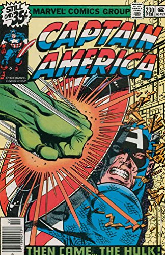 Captain America (1st Series) #230 FN ; Marvel comic book | Hulk Roger McKenzie