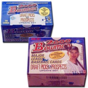 2000 bowman draft picks unopened baseball factory set