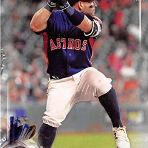 2017 Bowman #19 Jose Altuve Houston Astros Baseball Card